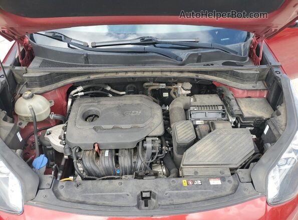 KNDP63ACXM7848195 2021 KIA SPORTAGE Red უკანა სალონის ხედი