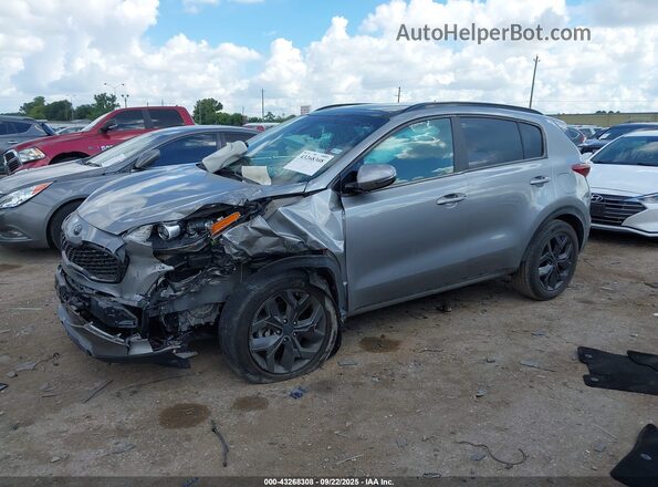 KNDP63ACXN7960447 2022 KIA SPORTAGE Silver Przód lewy