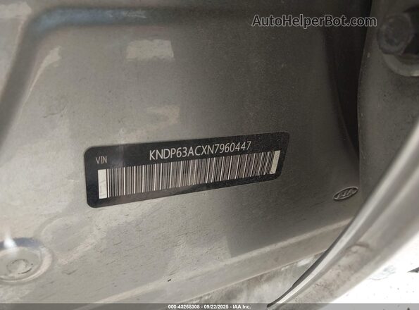 KNDP63ACXN7960447 2022 KIA SPORTAGE Silver Widok komory silnika