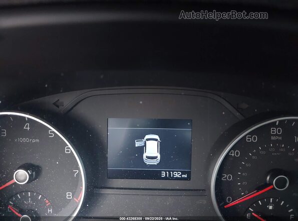 KNDP63ACXN7960447 2022 KIA SPORTAGE Silver Widok tylnych siedzeń