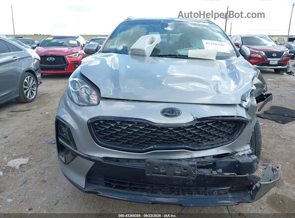 KNDP63ACXN7960447 2022 KIA SPORTAGE Silver Widok zestawu wskaźników