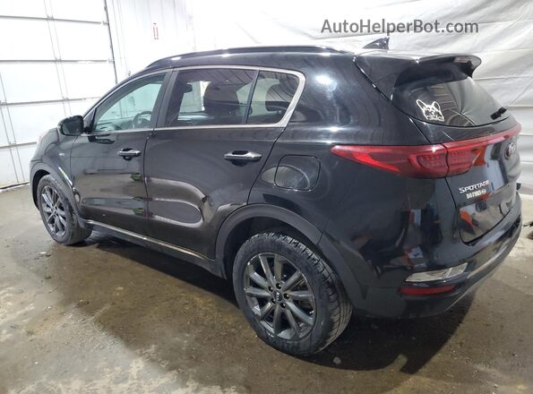 KNDP6CAC4L7719688 2020 KIA SPORTAGE Black Tył lewy
