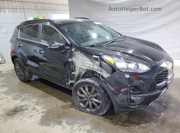 KNDP6CAC4L7719688 2020 KIA SPORTAGE Black Przód prawy
