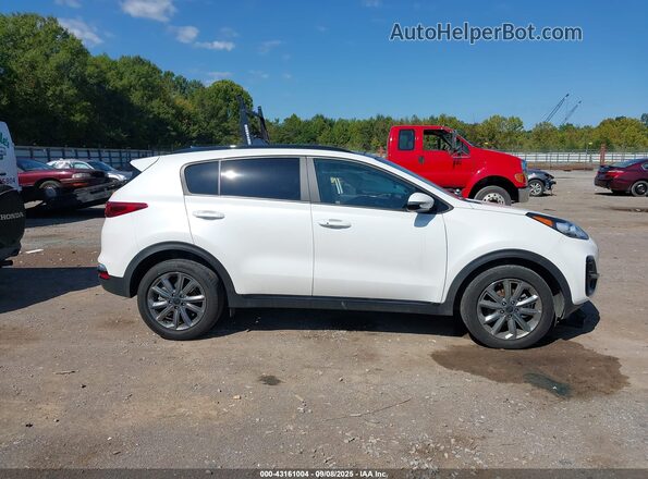 KNDP6CAC4M7936045 2021 KIA SPORTAGE White Вид задньої частини салону