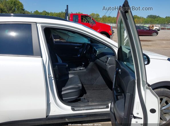 KNDP6CAC4M7936045 2021 KIA SPORTAGE White Вид салону спереду