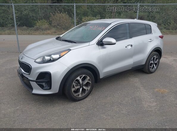 KNDPM3AC0M7911634 2021 KIA SPORTAGE Silver Передня ліва чверть