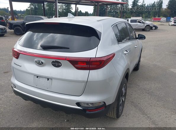 KNDPM3AC0M7911634 2021 KIA SPORTAGE Silver Задня права чверть