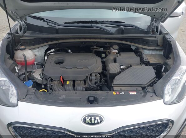 KNDPM3AC0M7911634 2021 KIA SPORTAGE Silver Вид ззаду