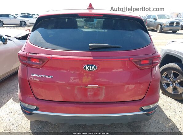 KNDPM3AC4M7925472 2021 KIA SPORTAGE Maroon 