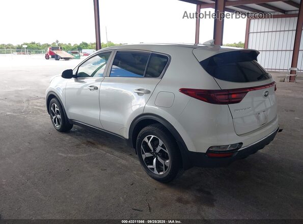 KNDPM3AC4M7926539 2021 KIA SPORTAGE Белый Задняя левая четверть