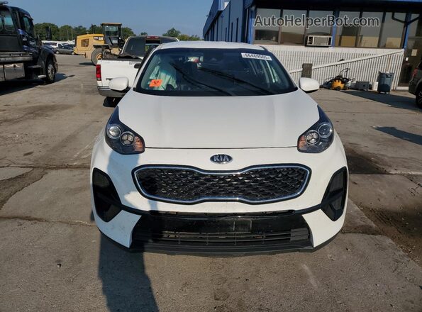 KNDPM3AC5M7856808 2021 KIA SPORTAGE White Դիմացի տեսք