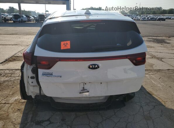 KNDPM3AC5M7856808 2021 KIA SPORTAGE White Հետևի տեսք