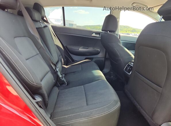KNDPM3AC5M7929353 2021 KIA SPORTAGE Red Սալոնի հետևի տեսք