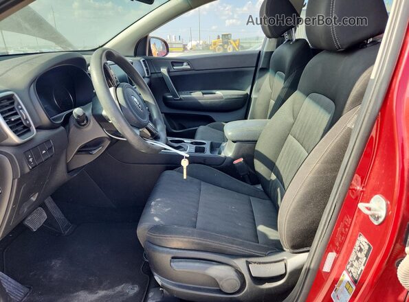KNDPM3AC5M7929353 2021 KIA SPORTAGE Red Սալոնի դիմացի տեսք