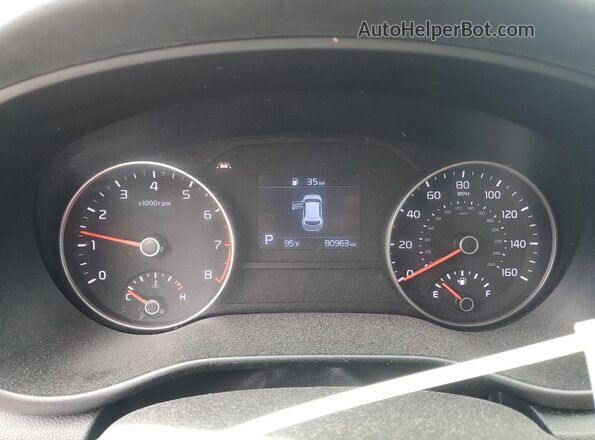 KNDPM3AC5M7929353 2021 KIA SPORTAGE Red Սարքավորումների վահանակի տեսք