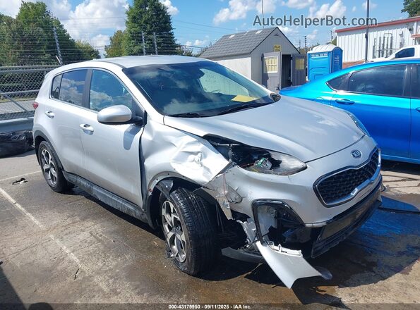 KNDPM3AC6M7911962 2021 KIA SPORTAGE Silver Սալոնի հետևի տեսք