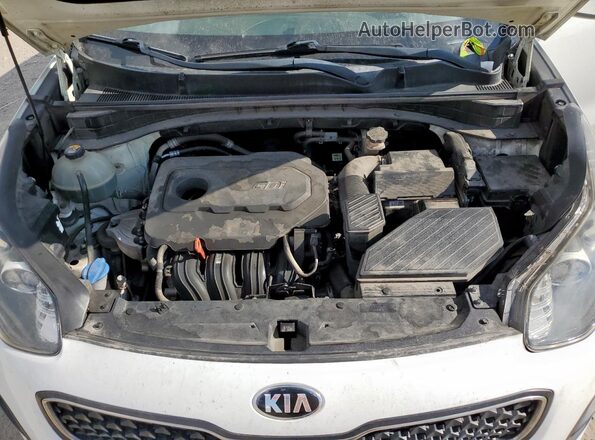 KNDPM3AC7K7582699 2019 KIA SPORTAGE White Rear interior view