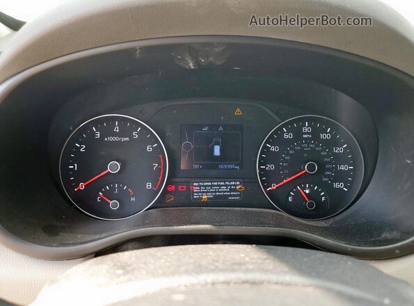 KNDPM3AC7K7582699 2019 KIA SPORTAGE White Instrument cluster view