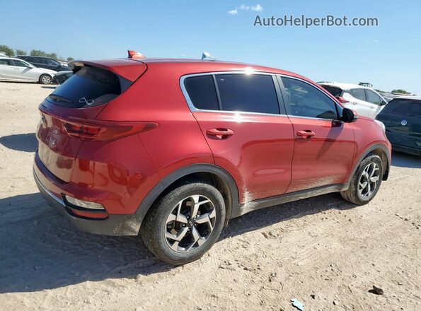 KNDPM3AC7M7916555 2021 KIA SPORTAGE Maroon Հետևի աջ