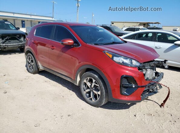KNDPM3AC7M7916555 2021 KIA SPORTAGE Maroon Առջևի աջ