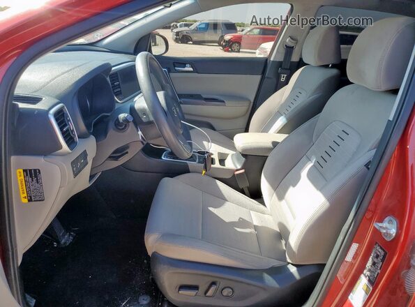 KNDPM3AC7M7916555 2021 KIA SPORTAGE Maroon Սալոնի դիմացի տեսք