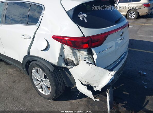 KNDPM3AC8J7450632 2018 KIA SPORTAGE White 