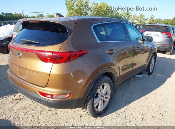 KNDPM3AC9J7357960 2018 KIA SPORTAGE Brown Trasero derecho