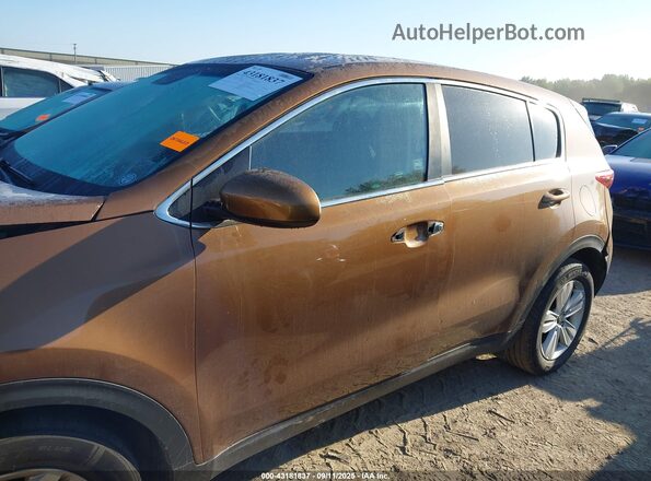 KNDPM3AC9J7357960 2018 KIA SPORTAGE Brown Vista interior de 360 grados