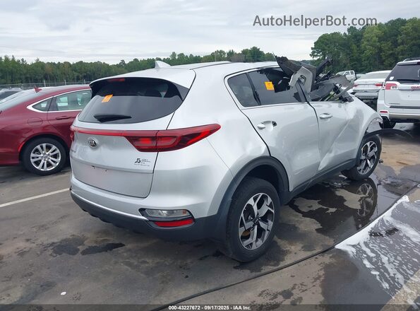 KNDPM3AC9M7848629 2021 KIA SPORTAGE Silver Հետևի աջ