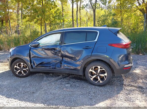 KNDPM3AC9M7872588 2021 KIA SPORTAGE Blue Панорамний вид салону 360°