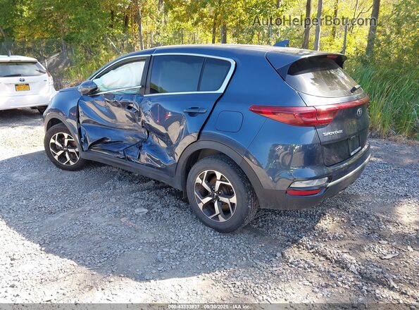 KNDPM3AC9M7872588 2021 KIA SPORTAGE Blue Задня ліва чверть
