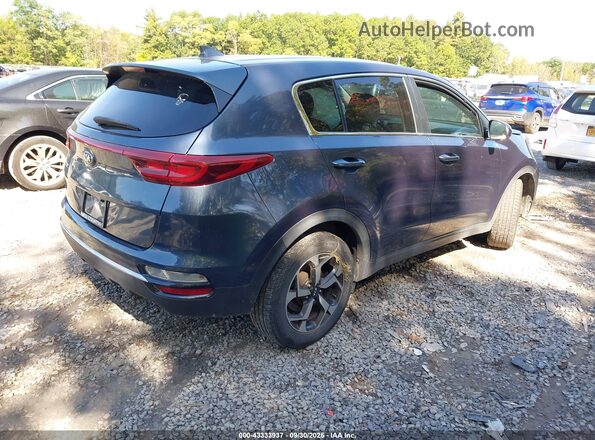 KNDPM3AC9M7872588 2021 KIA SPORTAGE Blue Задня права чверть