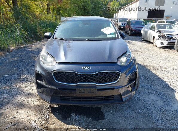 KNDPM3AC9M7872588 2021 KIA SPORTAGE Blue Вид щитка приладів