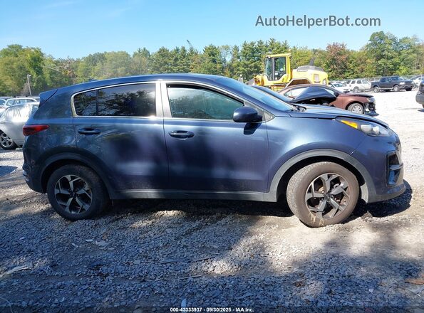 KNDPM3AC9M7872588 2021 KIA SPORTAGE Blue Вид задньої частини салону
