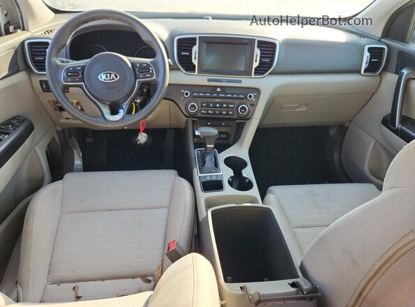 KNDPM3ACXJ7420595 2018 KIA SPORTAGE Серебряный 