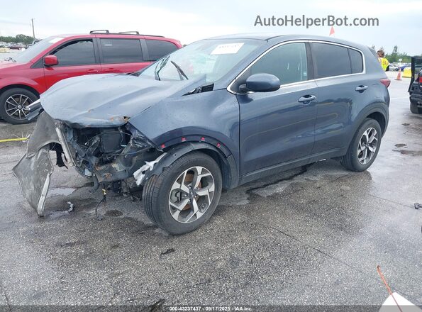 KNDPM3ACXL7738963 2020 KIA SPORTAGE Gray წინა მარცხენა ხედი სამი მეოთხედიდან