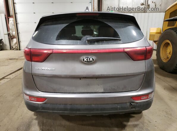 KNDPMCAC2J7427220 2018 KIA SPORTAGE Gray 