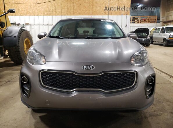 KNDPMCAC2J7427220 2018 KIA SPORTAGE Gray 