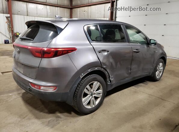KNDPMCAC2J7427220 2018 KIA SPORTAGE Gray 