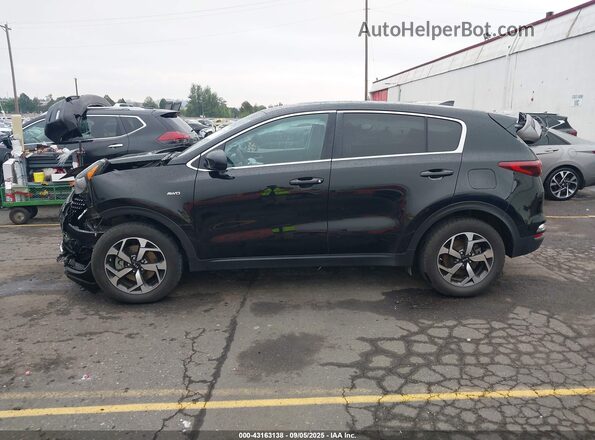 KNDPMCAC2L7825367 2020 KIA SPORTAGE Black Widok wnętrza 360 stopni