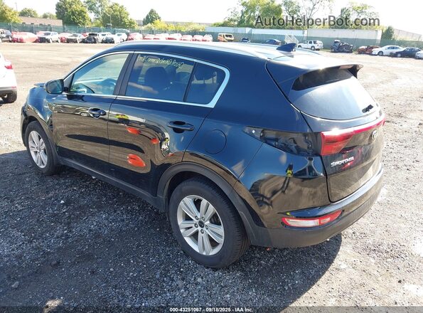 KNDPMCAC3K7627301 2019 KIA SPORTAGE Black Հետևի ձախ