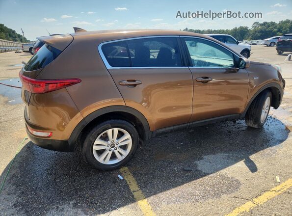 KNDPMCAC4K7505272 2019 KIA SPORTAGE Brown Задня права чверть