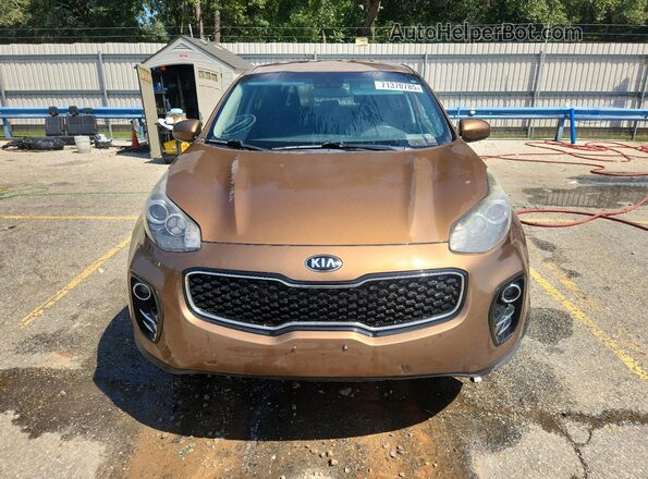 KNDPMCAC4K7505272 2019 KIA SPORTAGE Brown Вид спереду