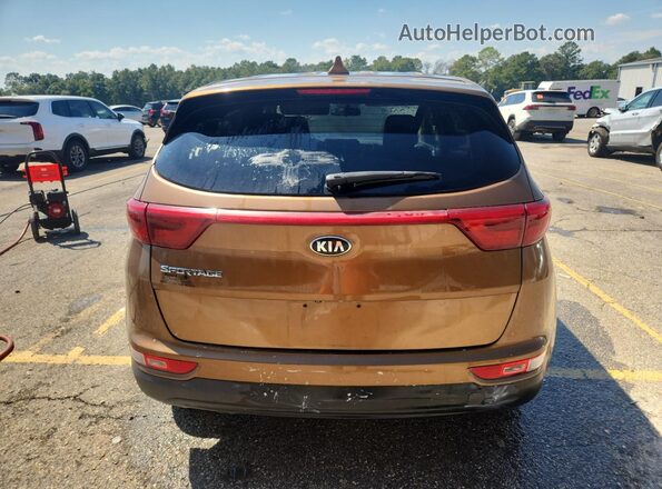 KNDPMCAC4K7505272 2019 KIA SPORTAGE Brown Вид ззаду