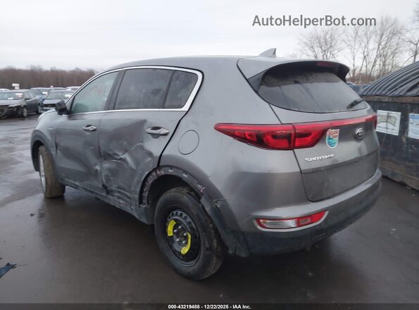 KNDPMCAC5K7539415 2019 KIA SPORTAGE Gray Trasero izquierdo
