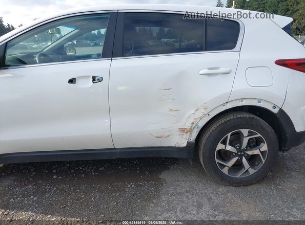 KNDPMCAC5M7942183 2021 KIA SPORTAGE White Vista frontal