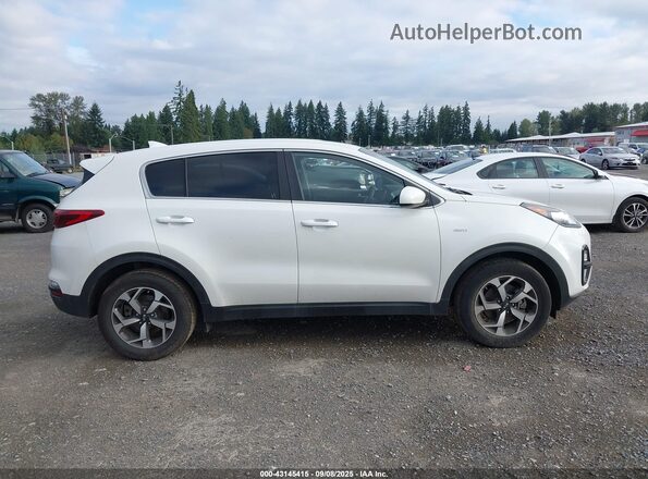 KNDPMCAC5M7942183 2021 KIA SPORTAGE White Vista del cuadro de instrumentos