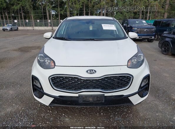 KNDPMCAC5M7942183 2021 KIA SPORTAGE White Vista del salpicadero