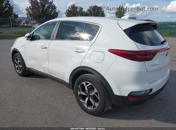 KNDPMCAC6L7650086 2020 KIA SPORTAGE White Հետևի ձախ