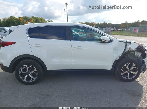 KNDPMCAC6L7650086 2020 KIA SPORTAGE White Սալոնի հետևի տեսք